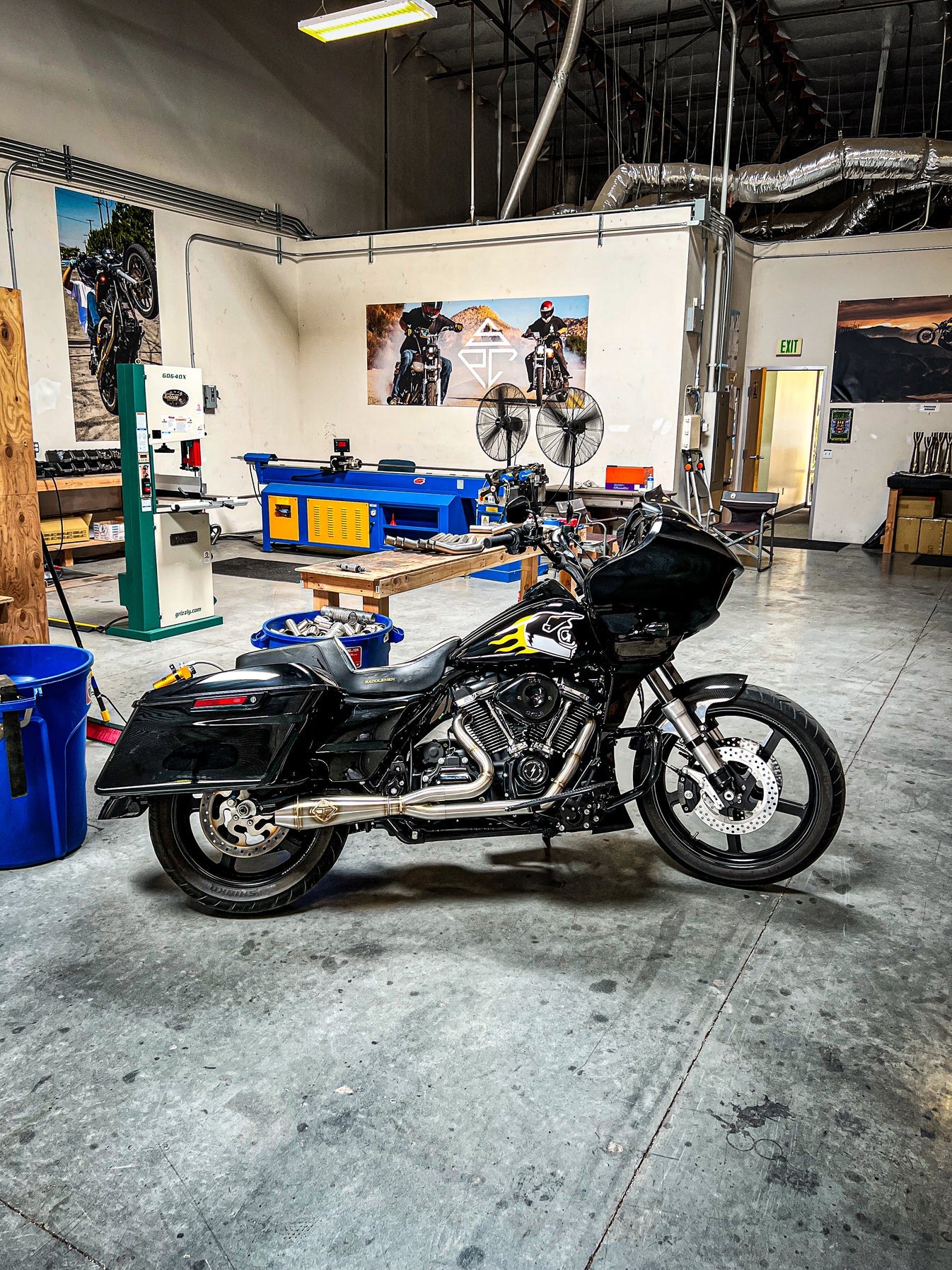 SP Concepts M8 Bagger "Big Bore 4.5" Exhaust