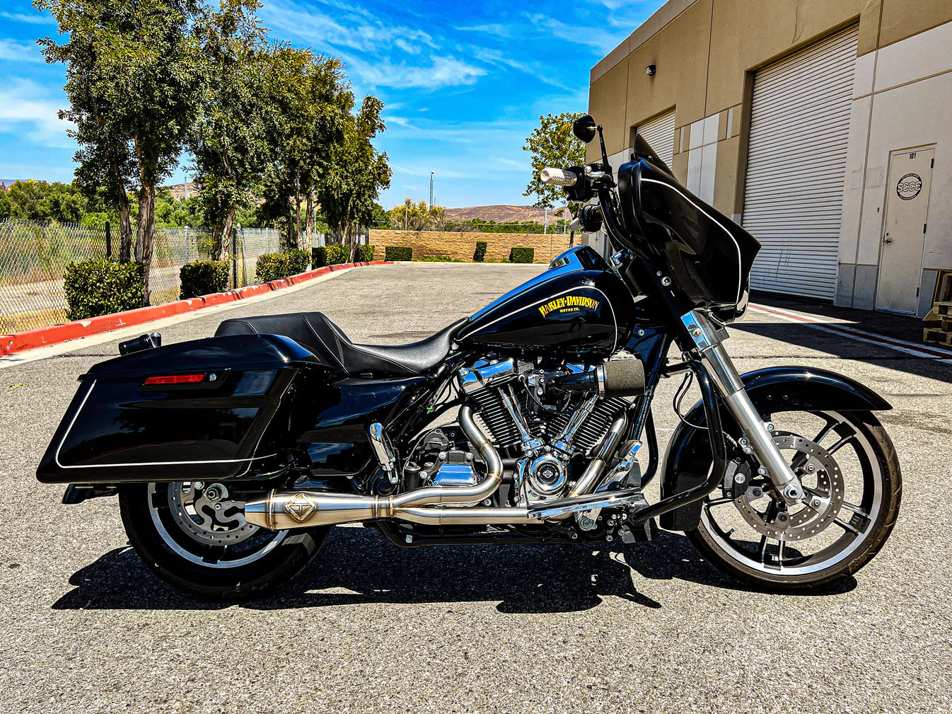 SP Concepts M8 Bagger Lanesplitter Exhaust
