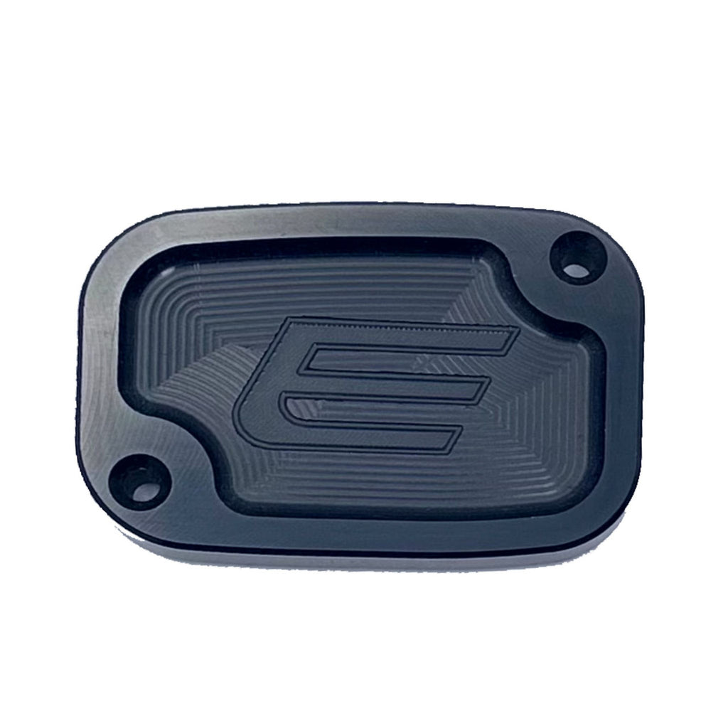 Black Harley-Davidson 18-26 Softail Front Brake Reservoir Cap