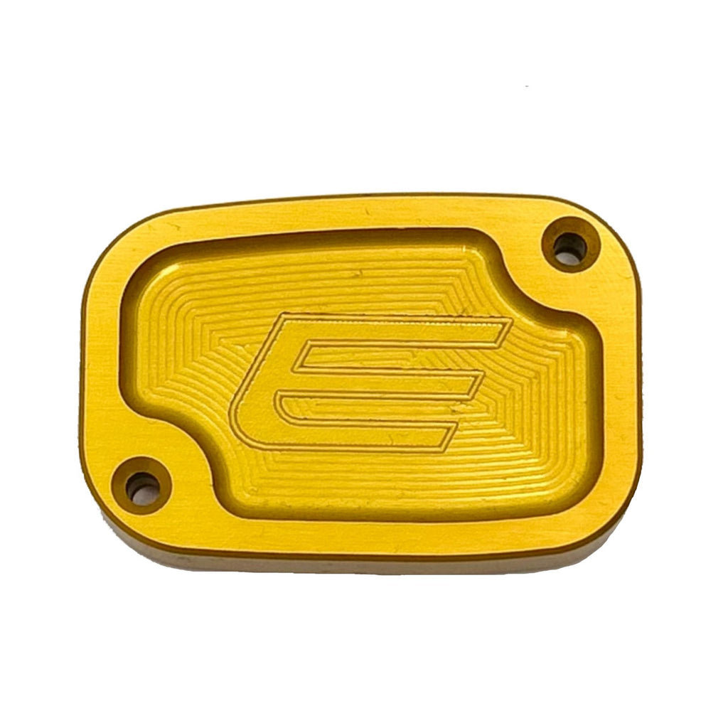 Gold Harley-Davidson 18-26 Softail Front Brake Reservoir Cap