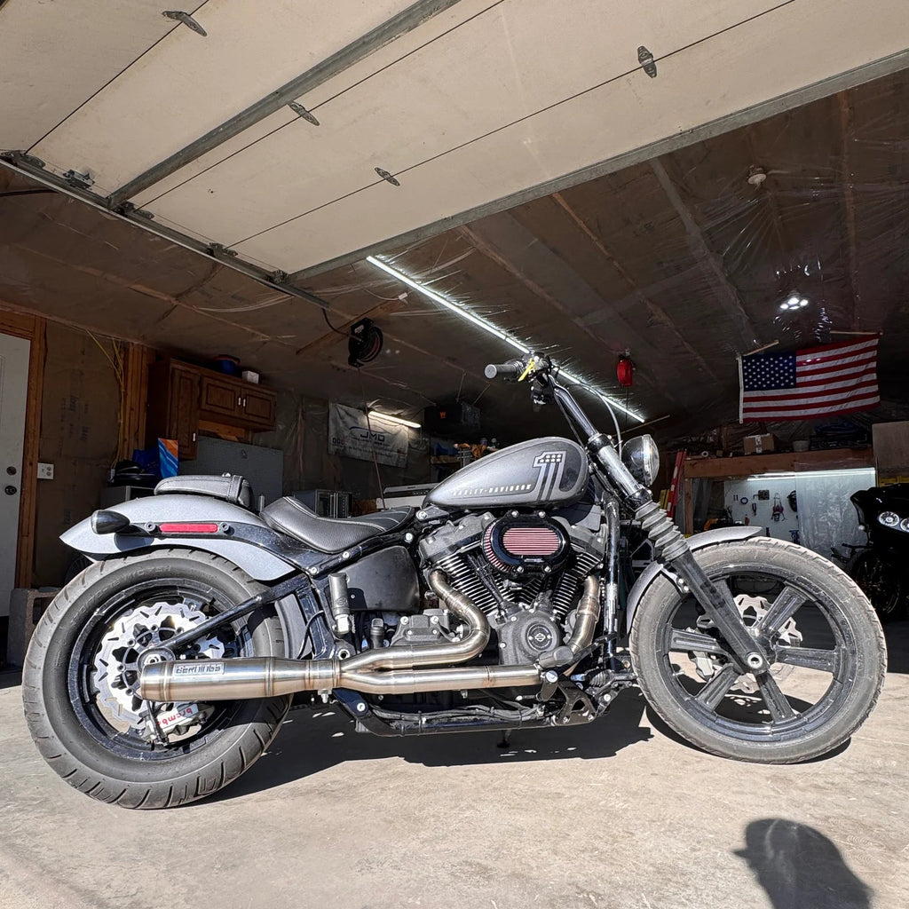 Bernings Performance 2-1 Exhaust System for M8 Softail