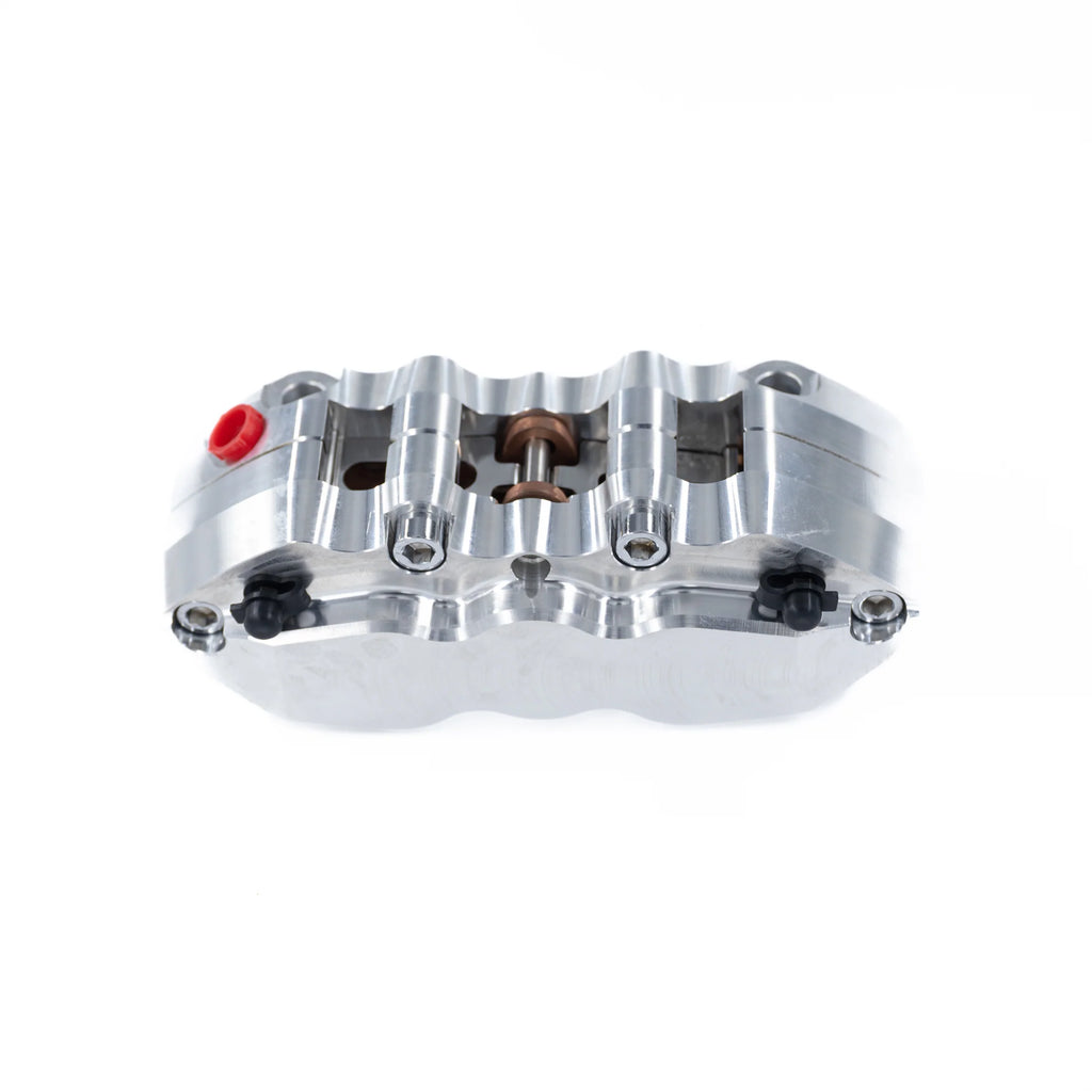 Machined Nowaskey 6 Piston Caliper Side View