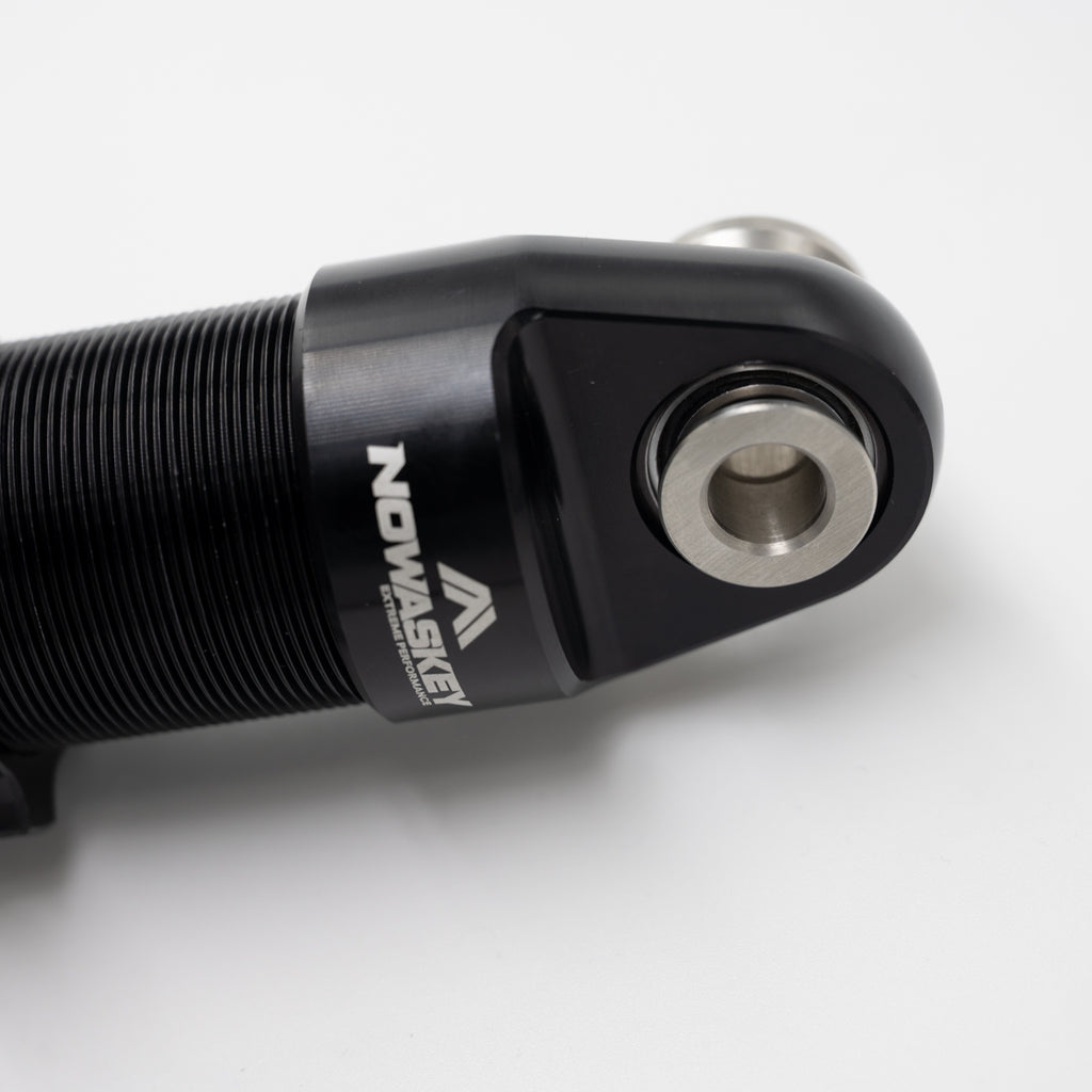 Close up of Nightster shock mounting point.