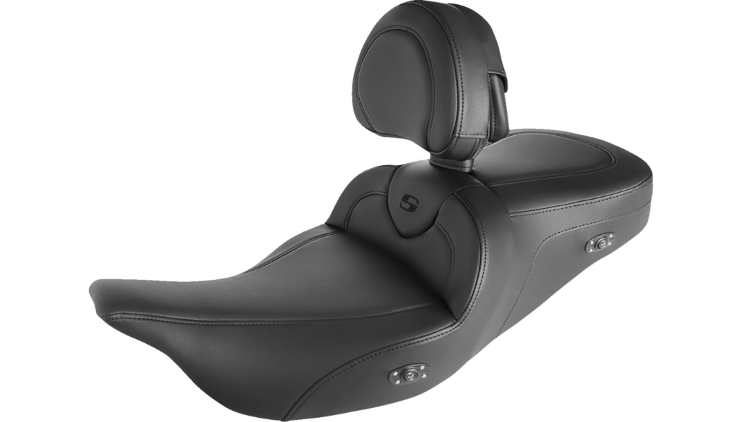 Saddlemen Heated Road Sofa Seat for Harley-Davidson Touring Models