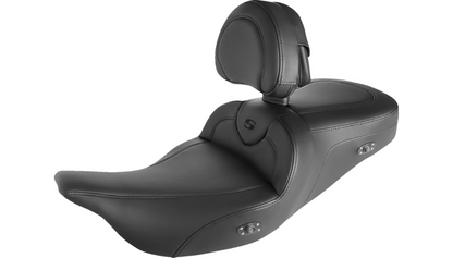Saddlemen Heated Road Sofa Seat for Harley-Davidson Touring Models