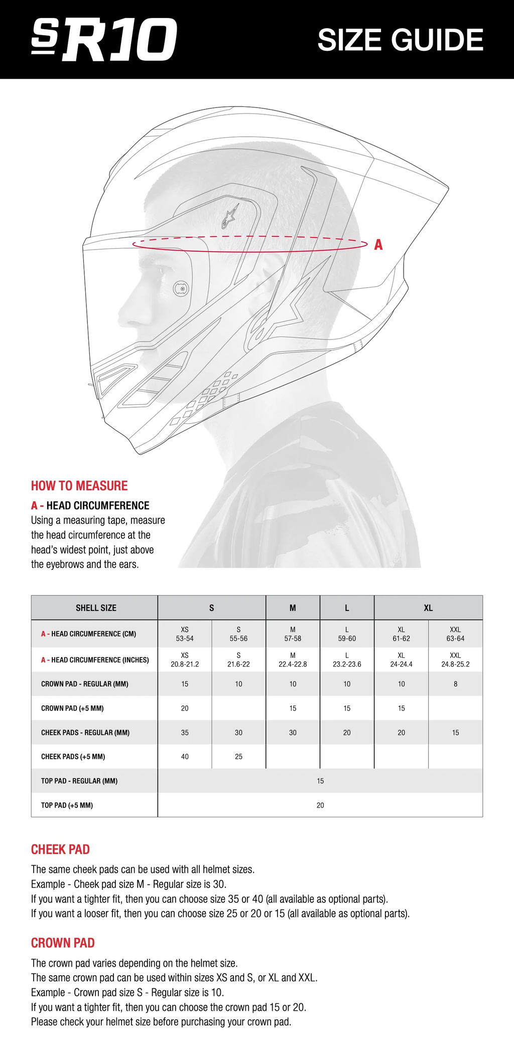 Alpinestars Supertech R10 Helmet