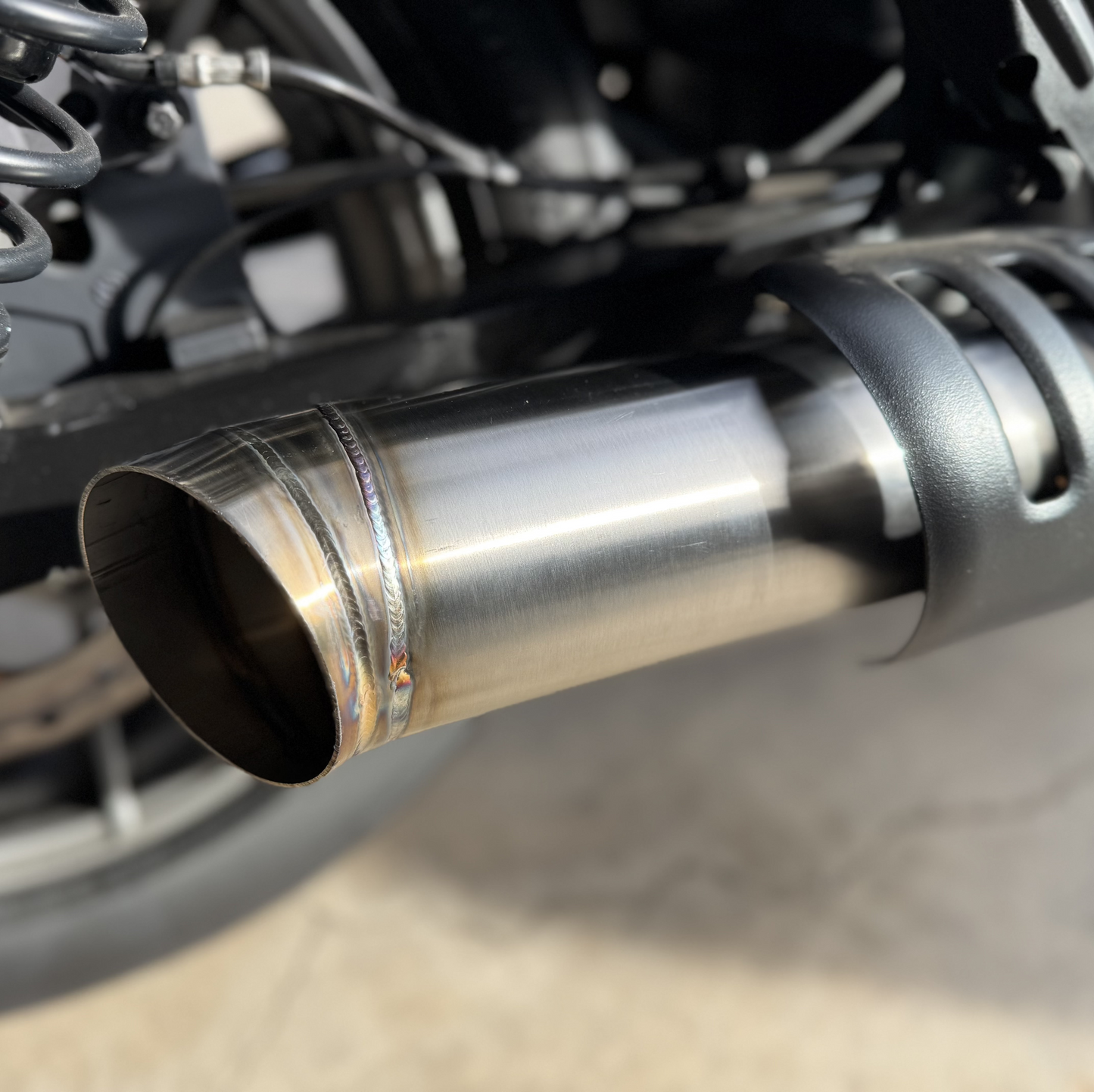 High-Power Nightster Slip On Muffler