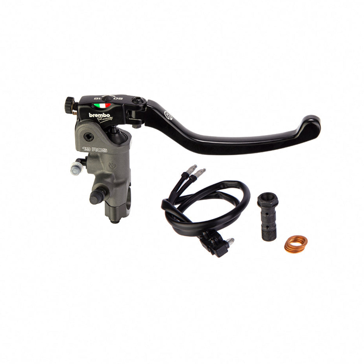 Brembo RCS 19 Master Cylinder for 1" Handlebars