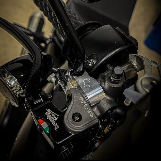 Twisted T Industries Mirror Clamp For Brembo RCS