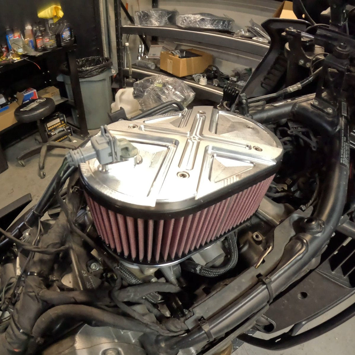 FXR Division / TPJ Hi-Flow Intake for Pan America, Sportster S & Nightster