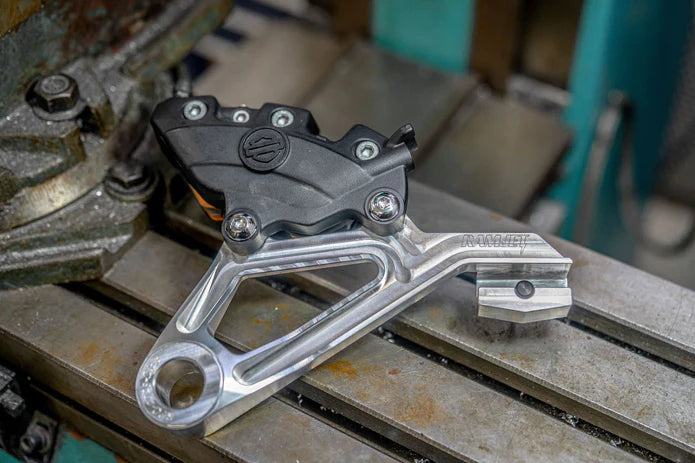 Ramjet Racing Brembo Rear Caliper Bracket for Dyna Models