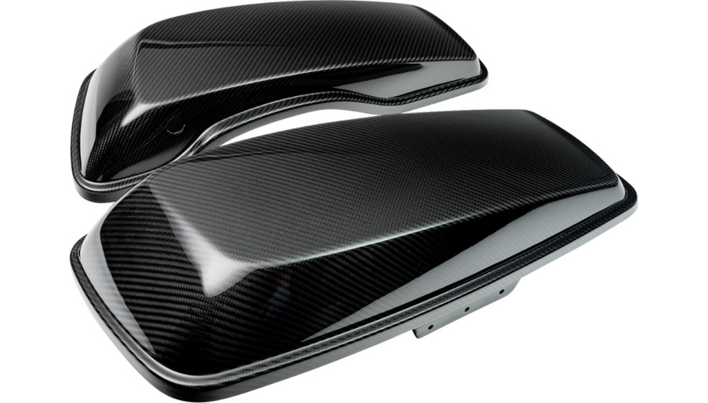 SlyFox Carbon Fiber Saddlebag Lids for 2014+ Touring Models