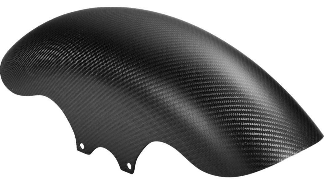 SlyFox Carbon Fiber Short Front Fender for 2009-2023 Touring Models