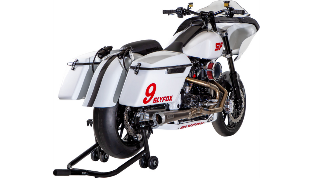 SlyFox Carbon Fiber Rear Fender for 2009+ Touring Models