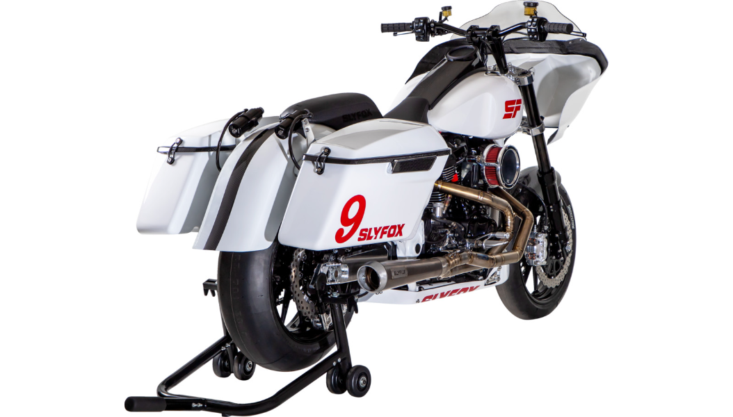 SlyFox Carbon Fiber Rear Fender for 2009+ Touring Models