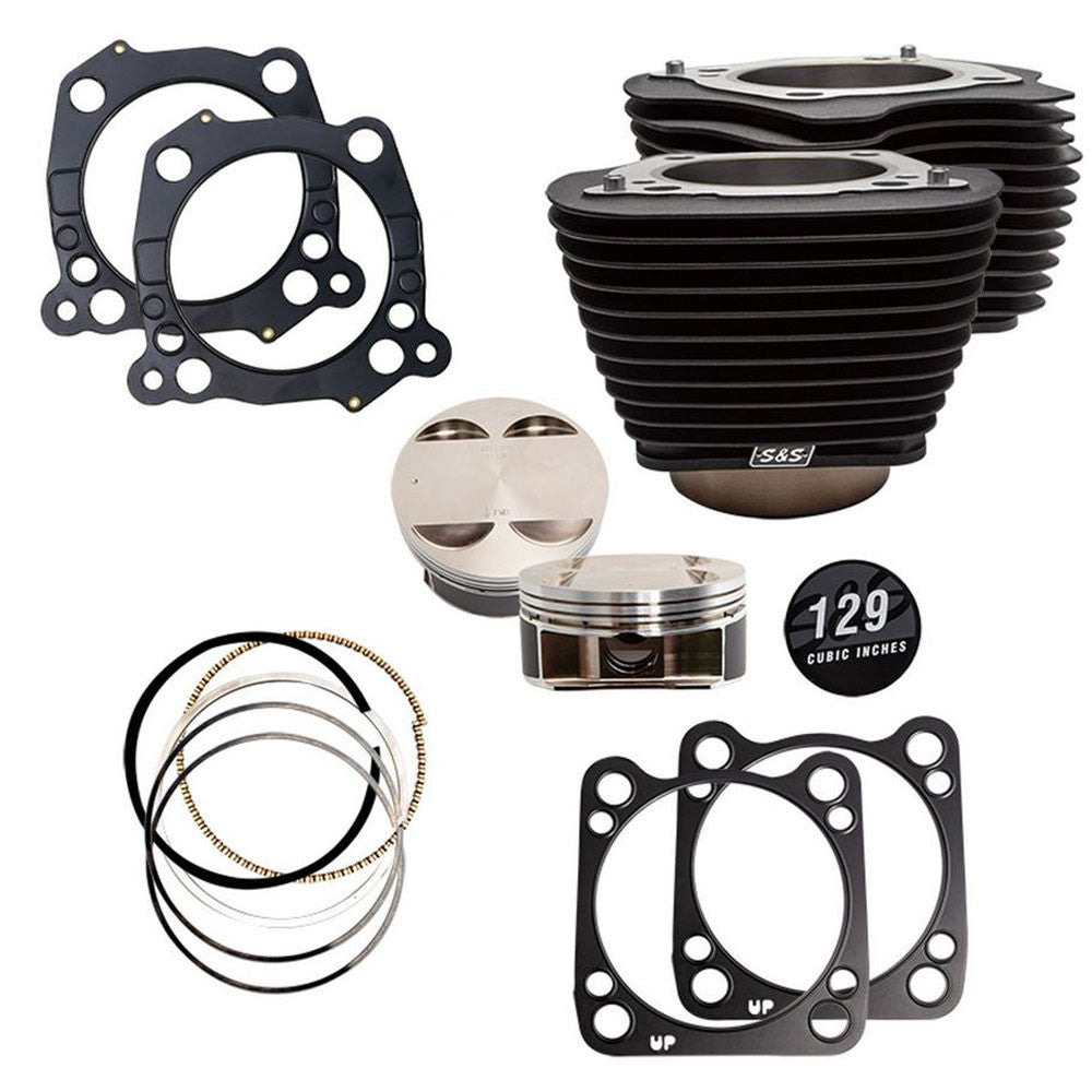 S&S 107" to 129" Big Bore Kit for M8 Models