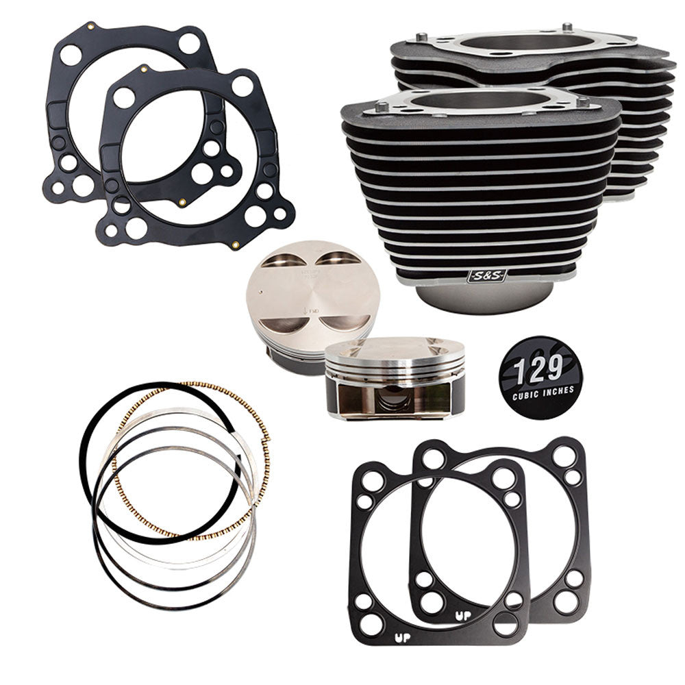 S&S 107" to 129" Big Bore Kit for M8 Models