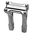 Big Al's Cycles Stella Clamp Risers in Chrome