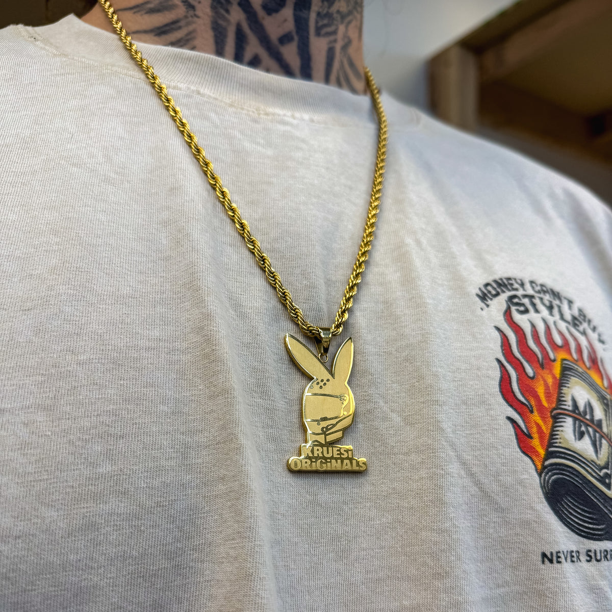 Kruesi Originals Stunt Bunny 24" Rope Chain