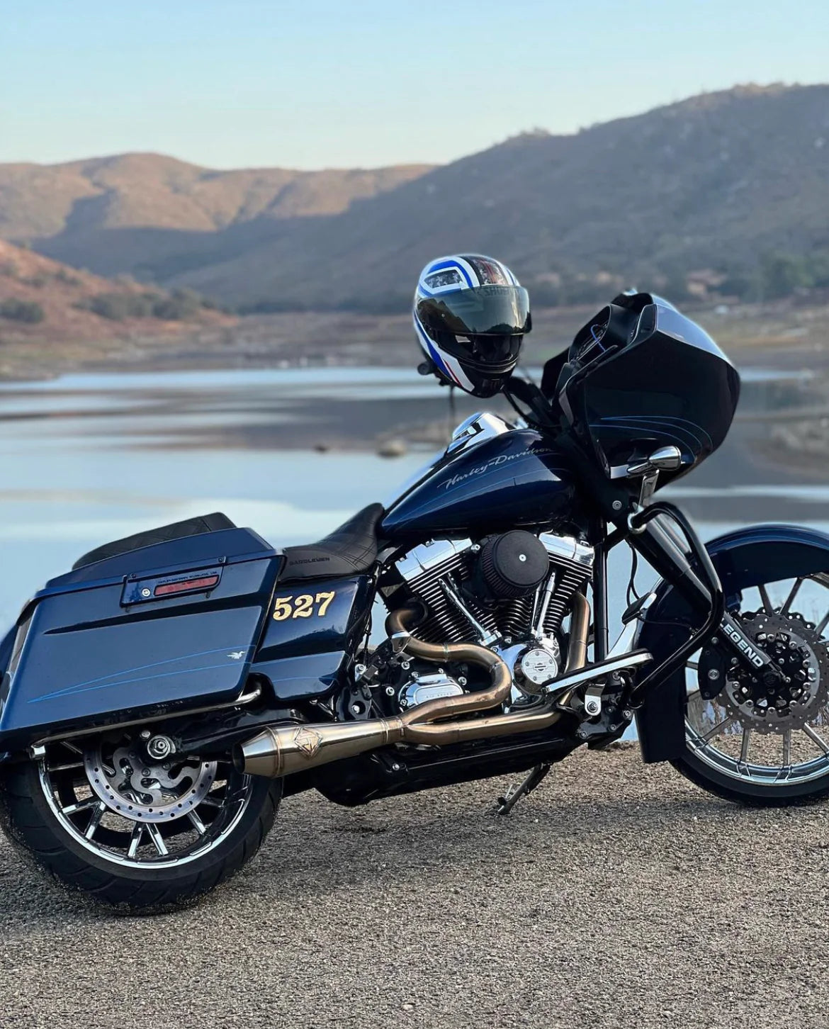 SP Concepts Twin Cam Bagger "Big Bore 4.5" Exhaust