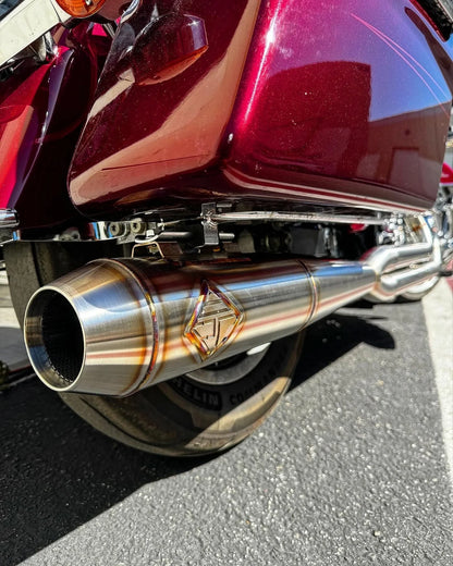 SP Concepts Twin Cam Bagger Full-Length "Turnpike" Exhaust