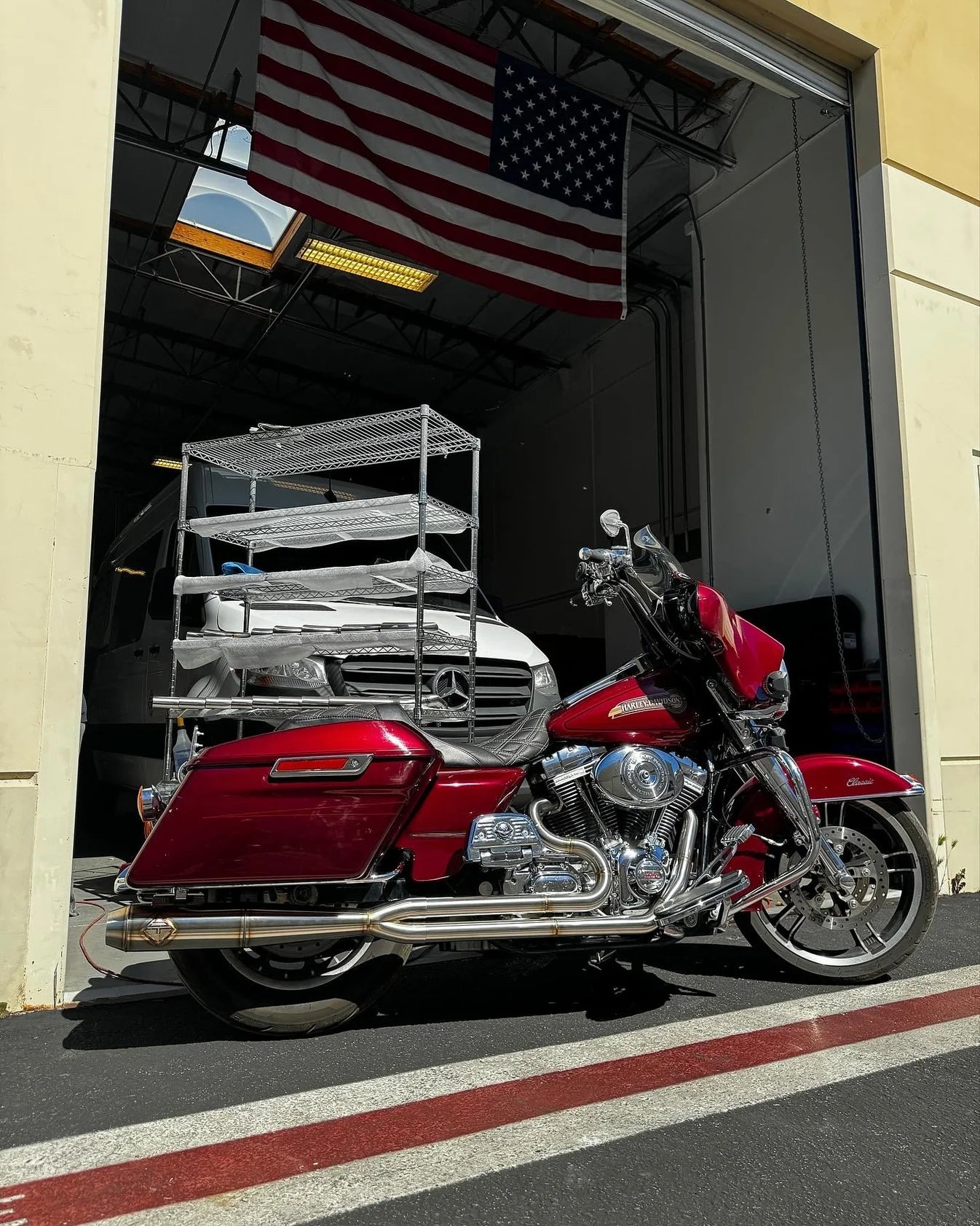 SP Concepts Twin Cam Bagger Full-Length "Turnpike" Exhaust
