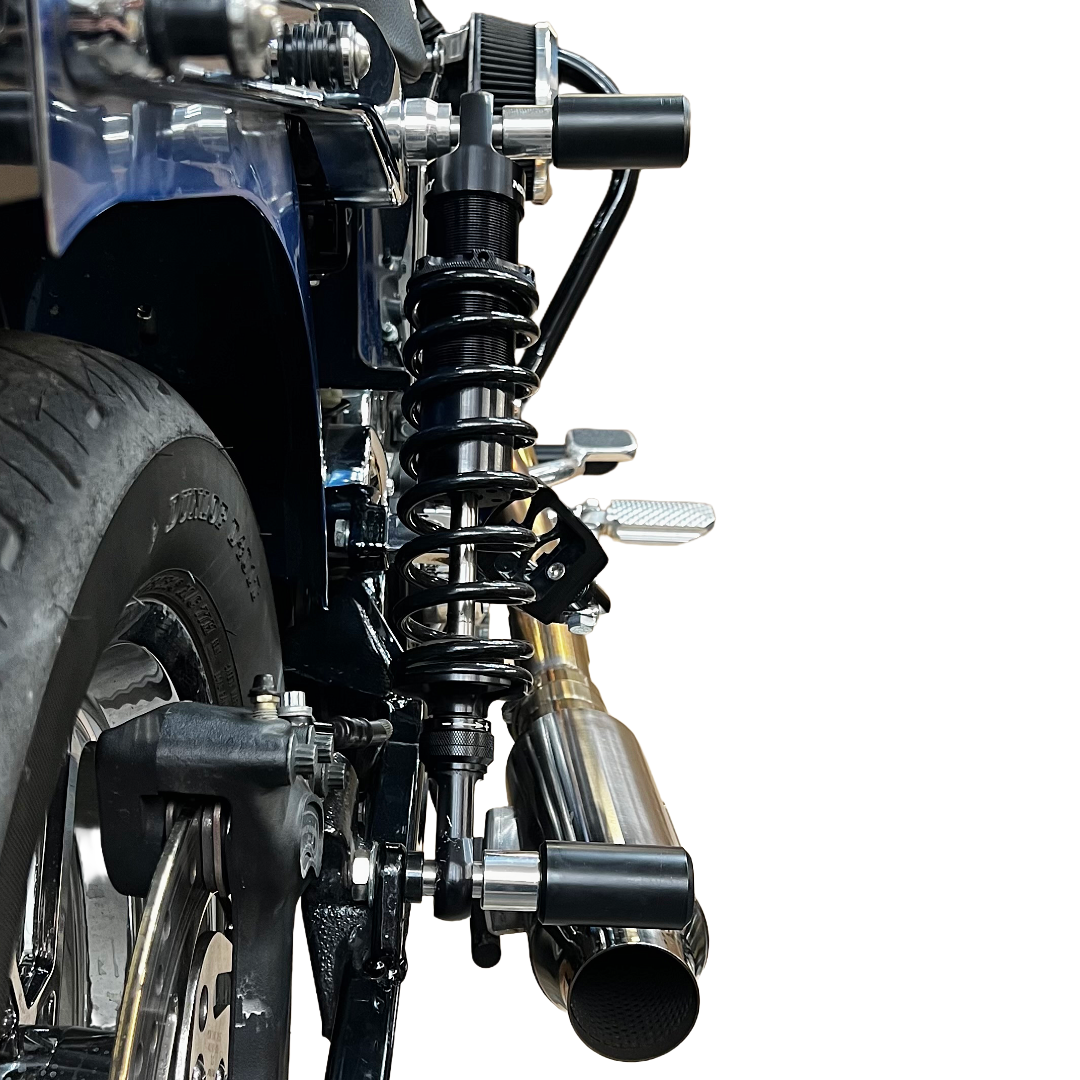 Kruesi Originals Top Mount Shock Sliders for 2000–2017 Dyna