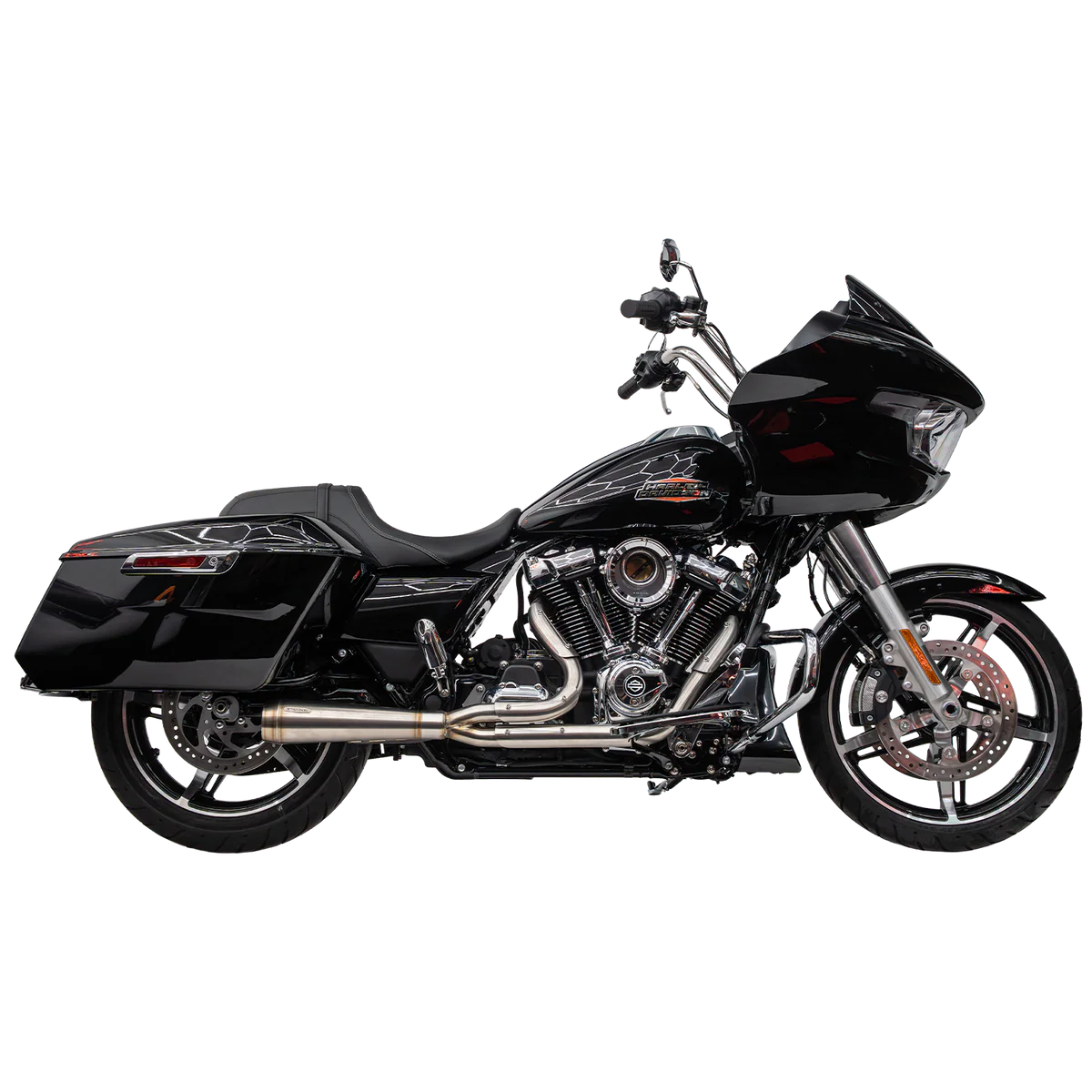 Trask Assault 2 Into 1 Exhaust for 1999-2026 Touring