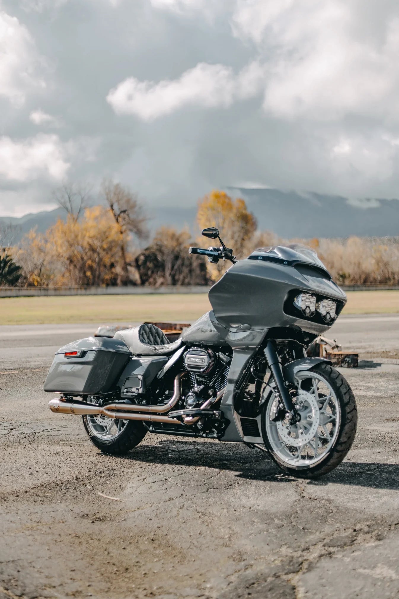 SP Concepts M8 Bagger Full-Length "Turnpike Works Edition" Exhaust