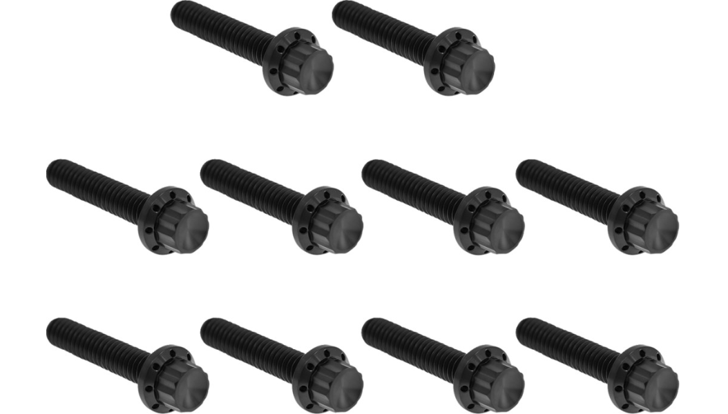 Arlen Ness Titanium 12-Point Cam Cover Bolt Kits