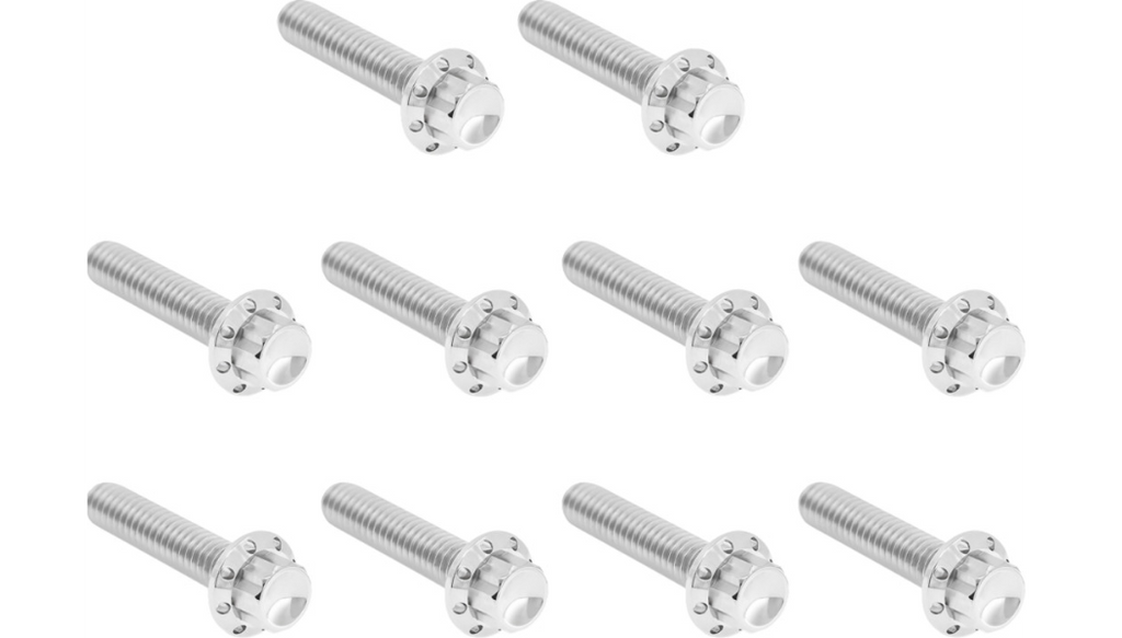 Arlen Ness Titanium 12-Point Cam Cover Bolt Kits