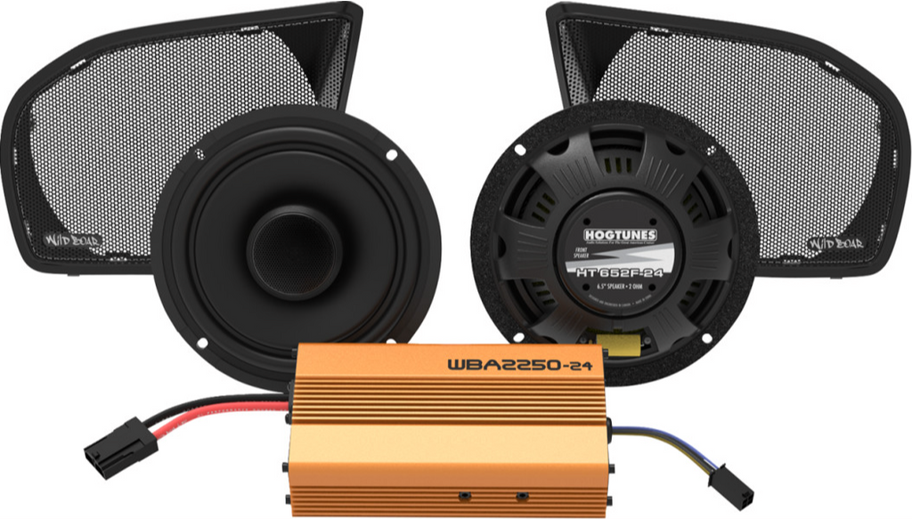 Wild Boar Audio Amplifier & Speaker Kit for 2023.5+ Road Glide & Street Glide