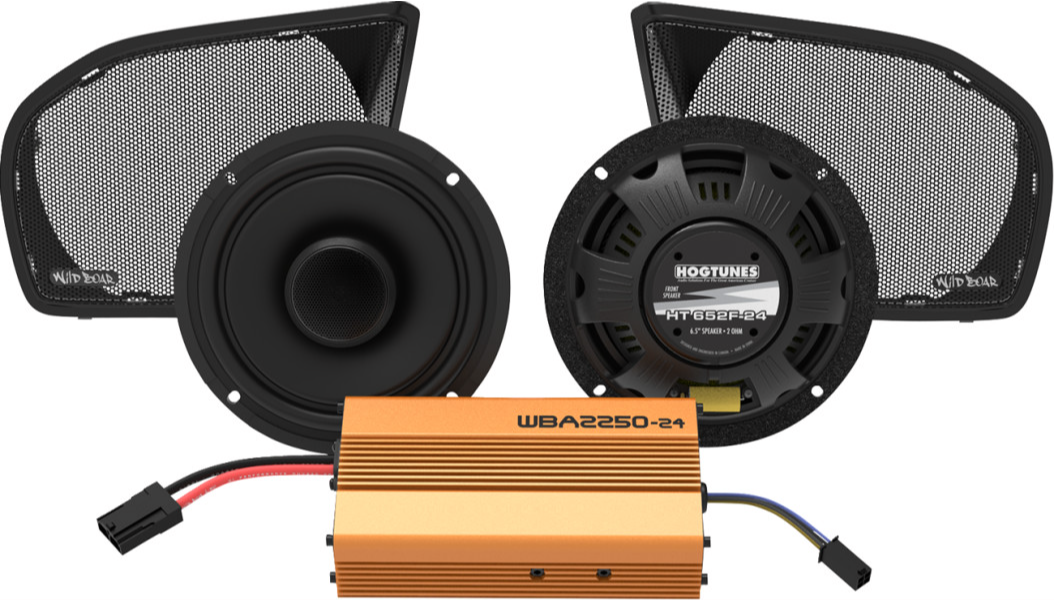 Wild Boar Audio Amplifier & Speaker Kit for 2023.5+ Road Glide & Street Glide