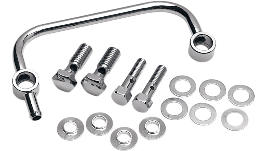 Drag Specialties DS-289620 Crankcase Breather Kit for 1999-2017 Harley-Davidson Big Twin models