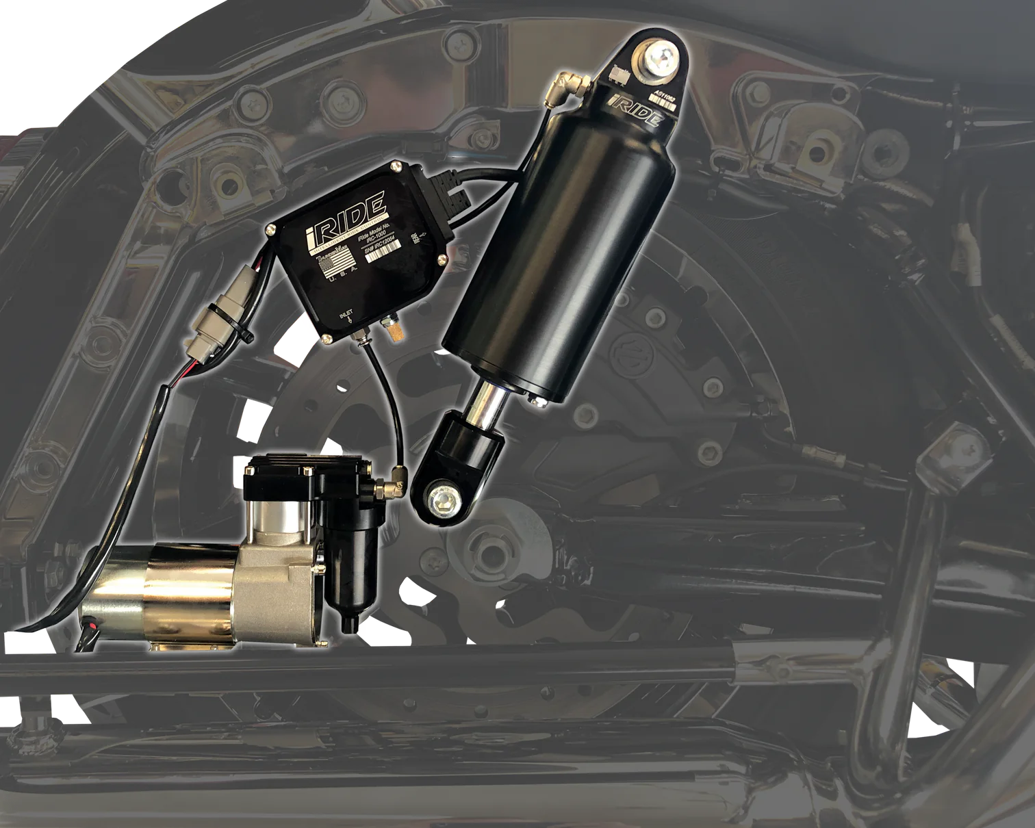 iRIDE Front & Rear Active Suspension