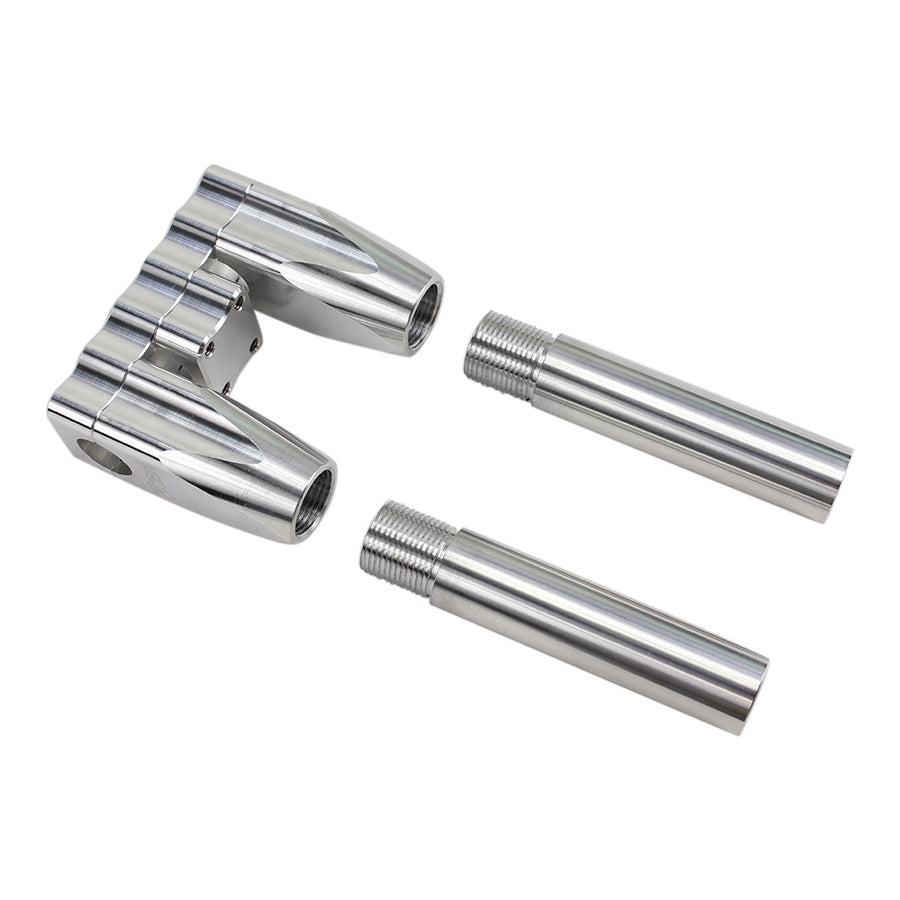 TC Bros Raw Machined Straight Pro Series Modular Riser for Harley-Davidson RH975 Nightster