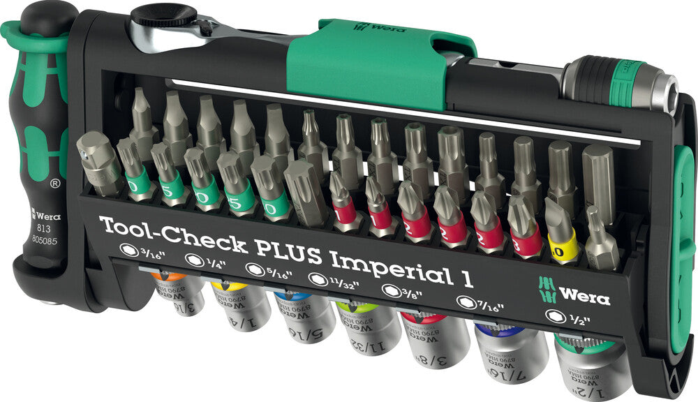 Wera Tools Tool-Check Plus, Imperial, 39 Pieces