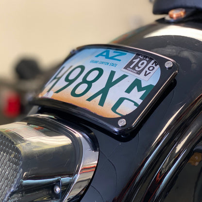 Kruesi Originals Lay Down License Plate Mount