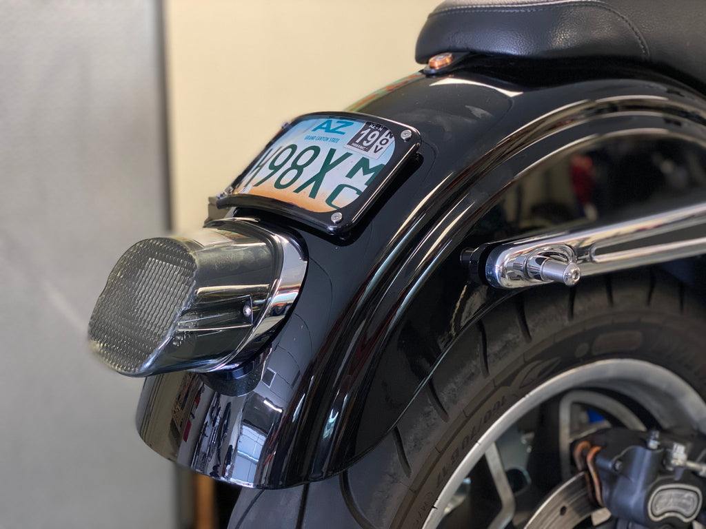 Kruesi Originals Lay Down License Plate Mount