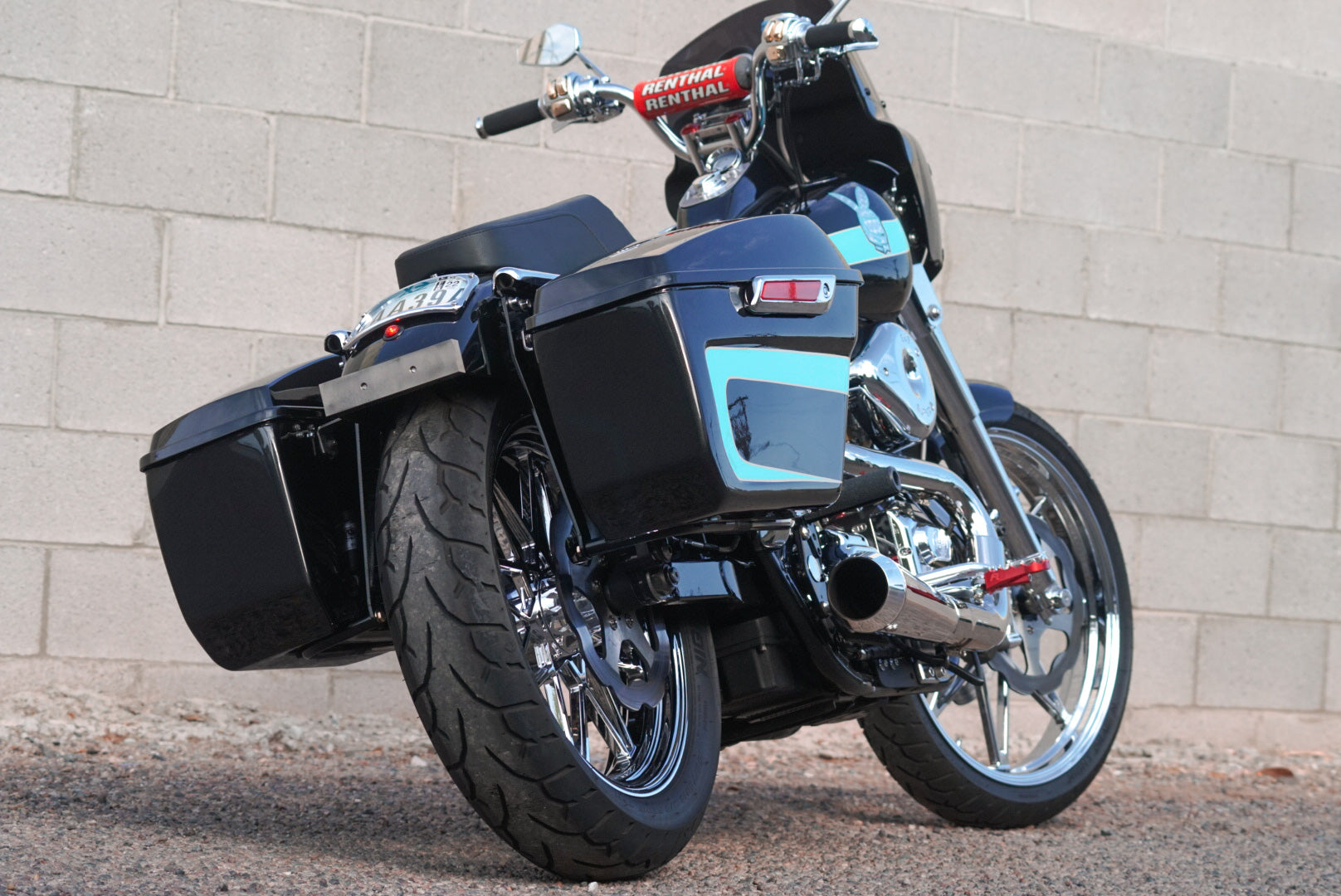 Cut Saddlebag Rails for Touring Models
