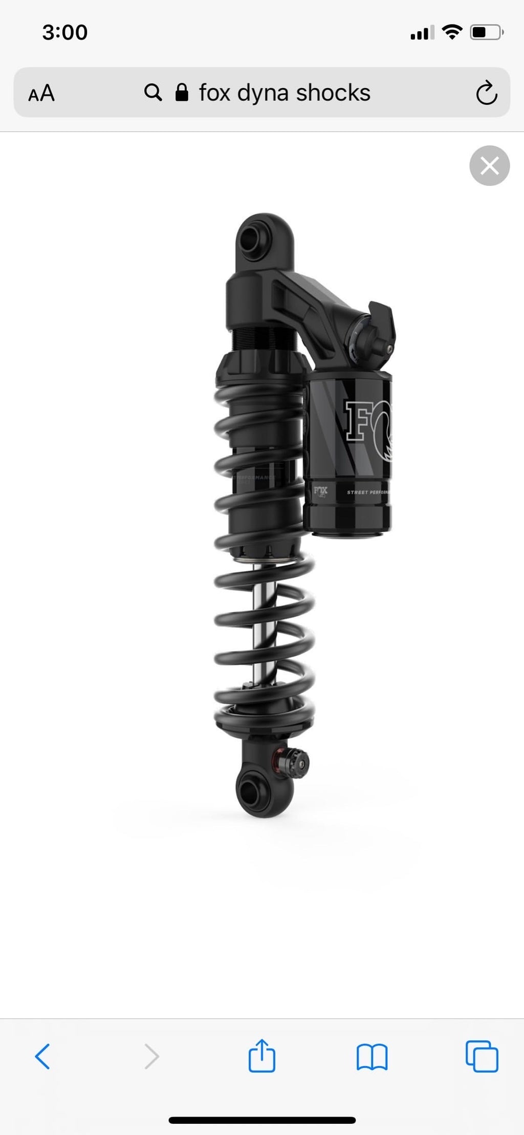 Fox QS3 Piggyback Shocks
