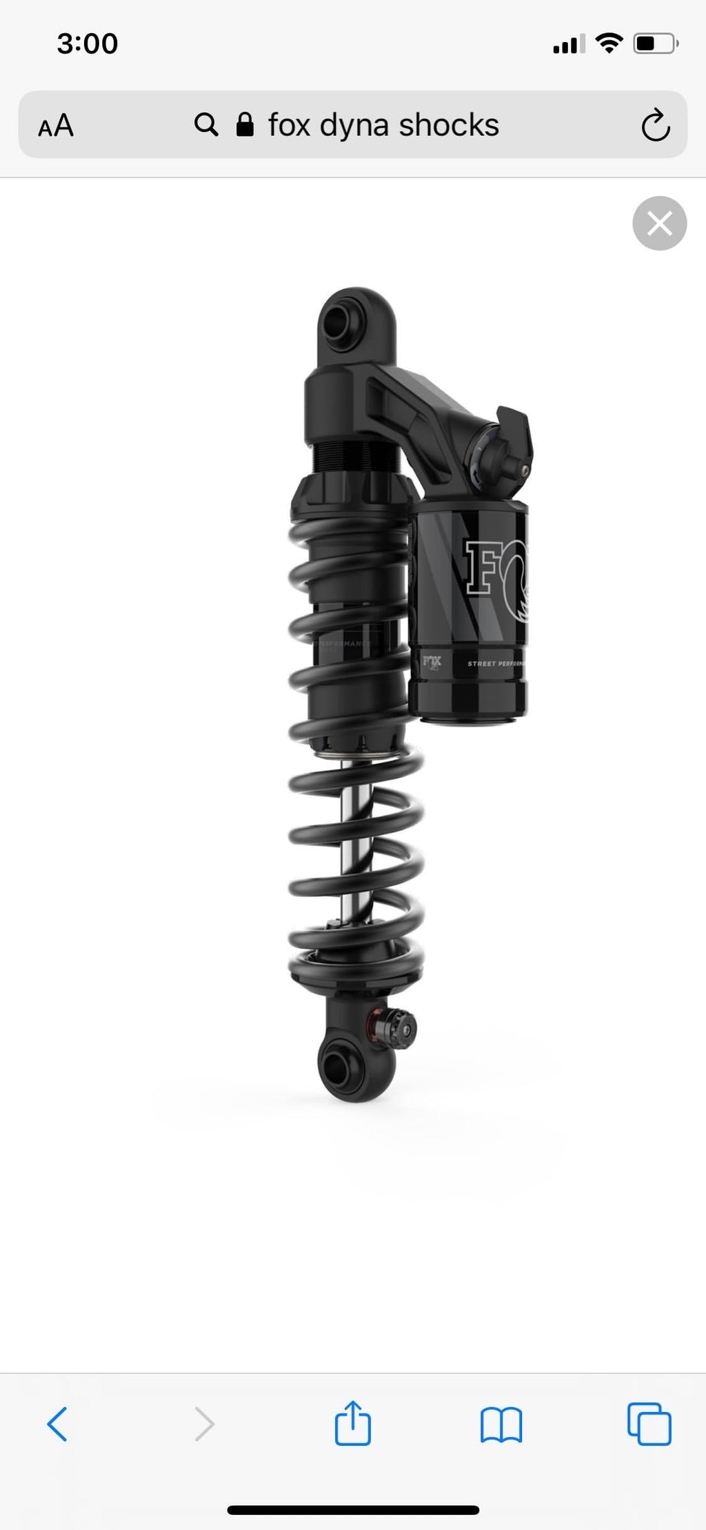 Fox QS3 Piggyback shocks