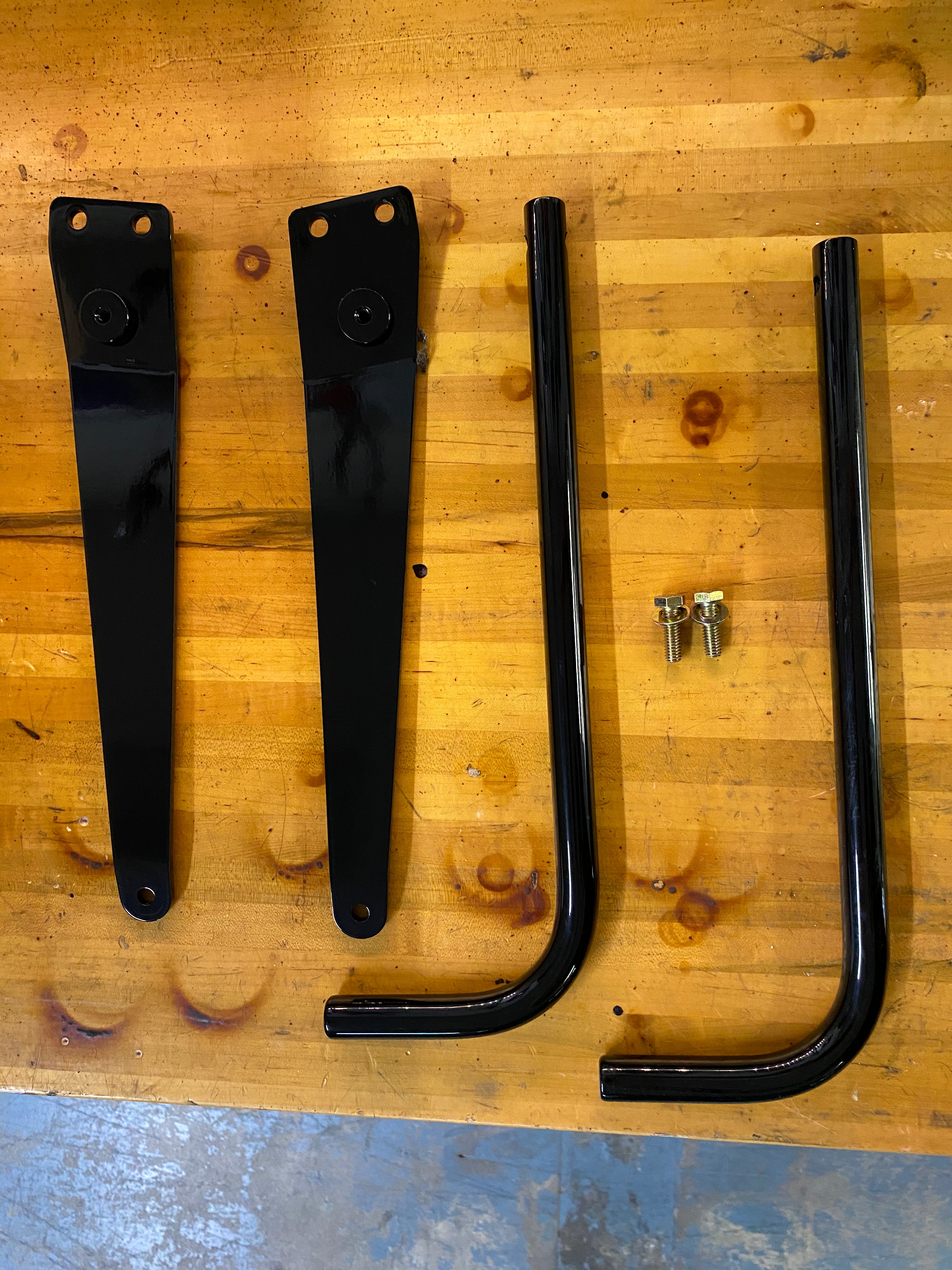 Cut Saddlebag Rails