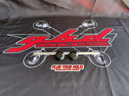 Greene Brothers Designs M8 Softail Axle Plugs