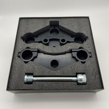 Geezer Glide Harley 49mm Triple Tree Conversion Kit (2013 & Earlier Touring Models)